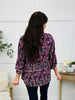 The Blooming Days Top In Navy