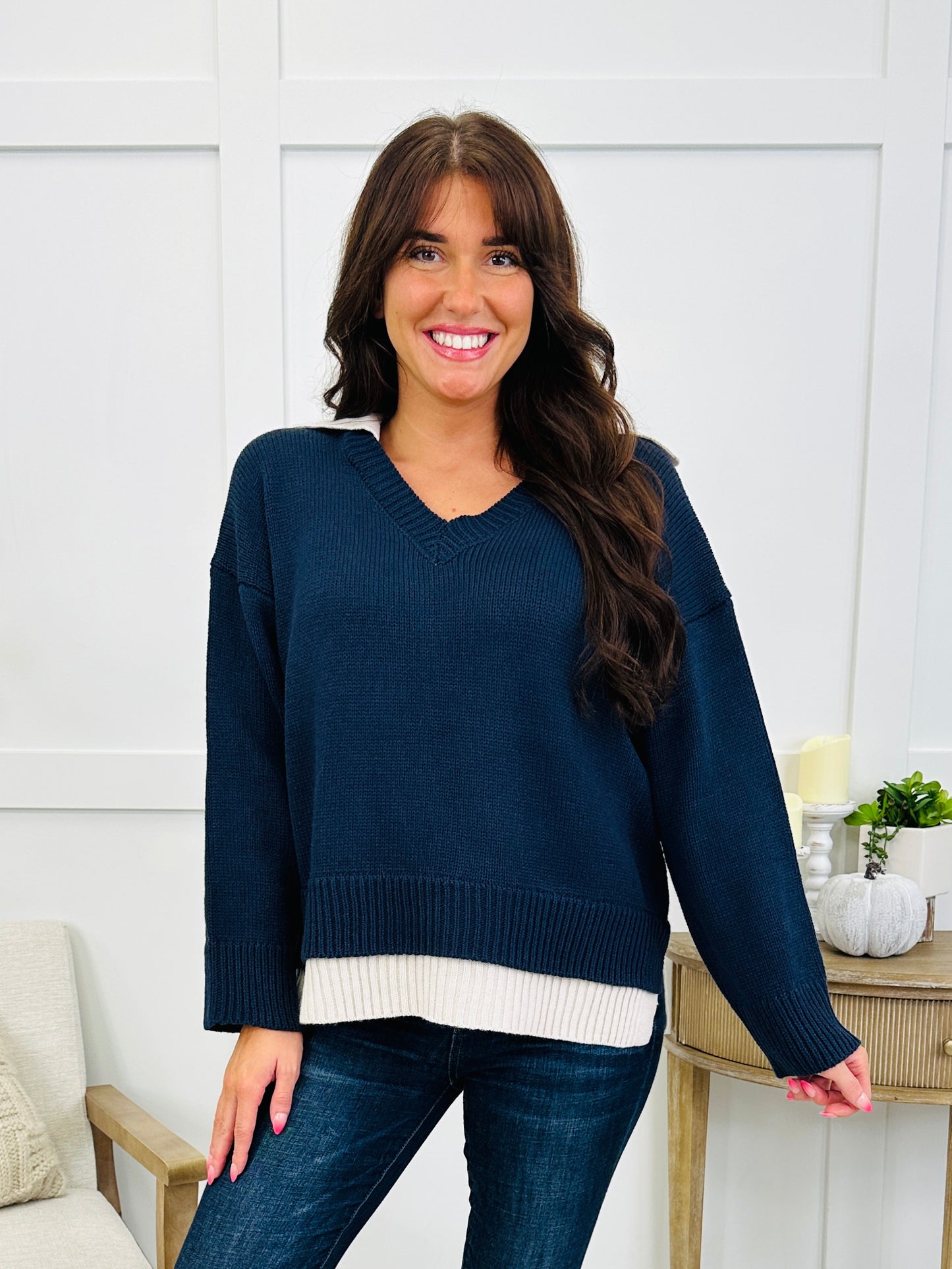 Coastal Comfort Sweater In Multiple Colors