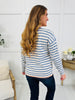Seaside Stroll Sweater In Denim
