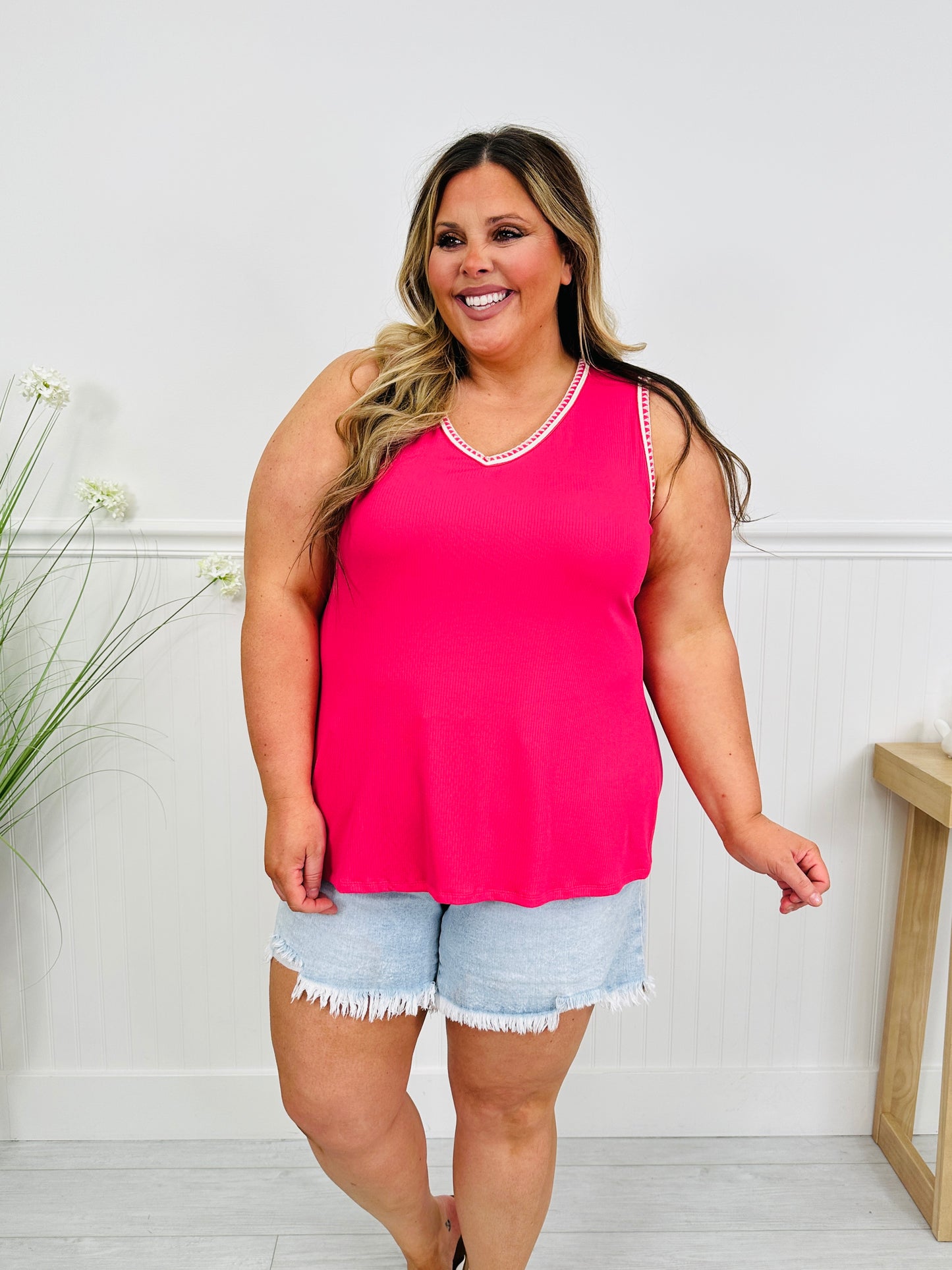 Warm Weather Vibes Tank Top In Multiple Colors