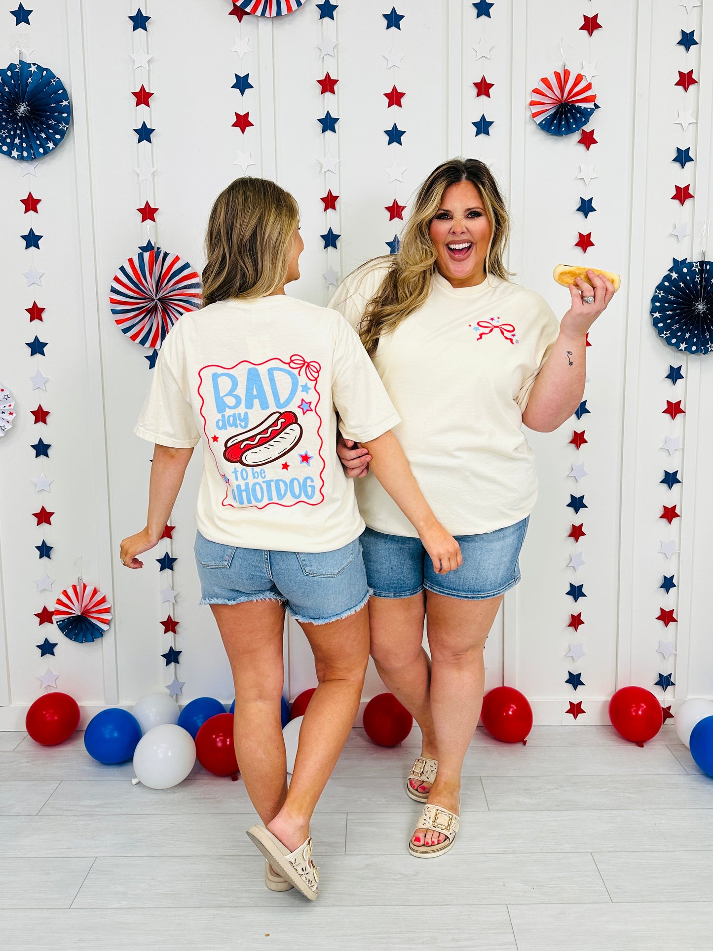 Bad Day to be a Hotdog Graphic Tee