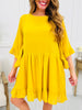 Golden Serenade Dress