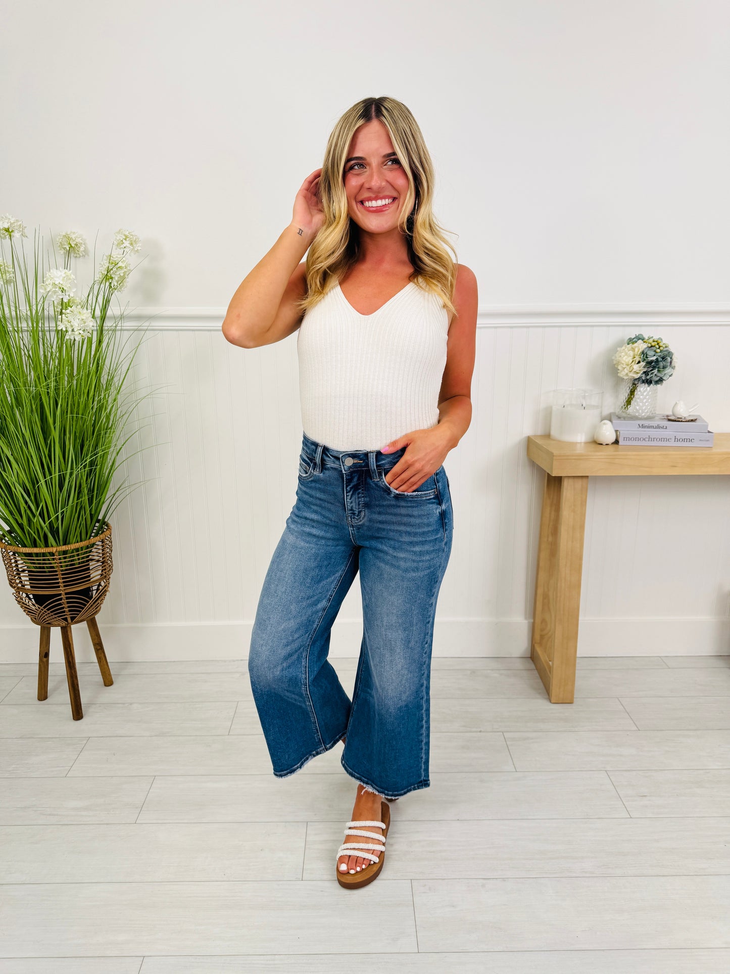 Triple Play Tummy Control Cropped Jeans in Three Inseams
