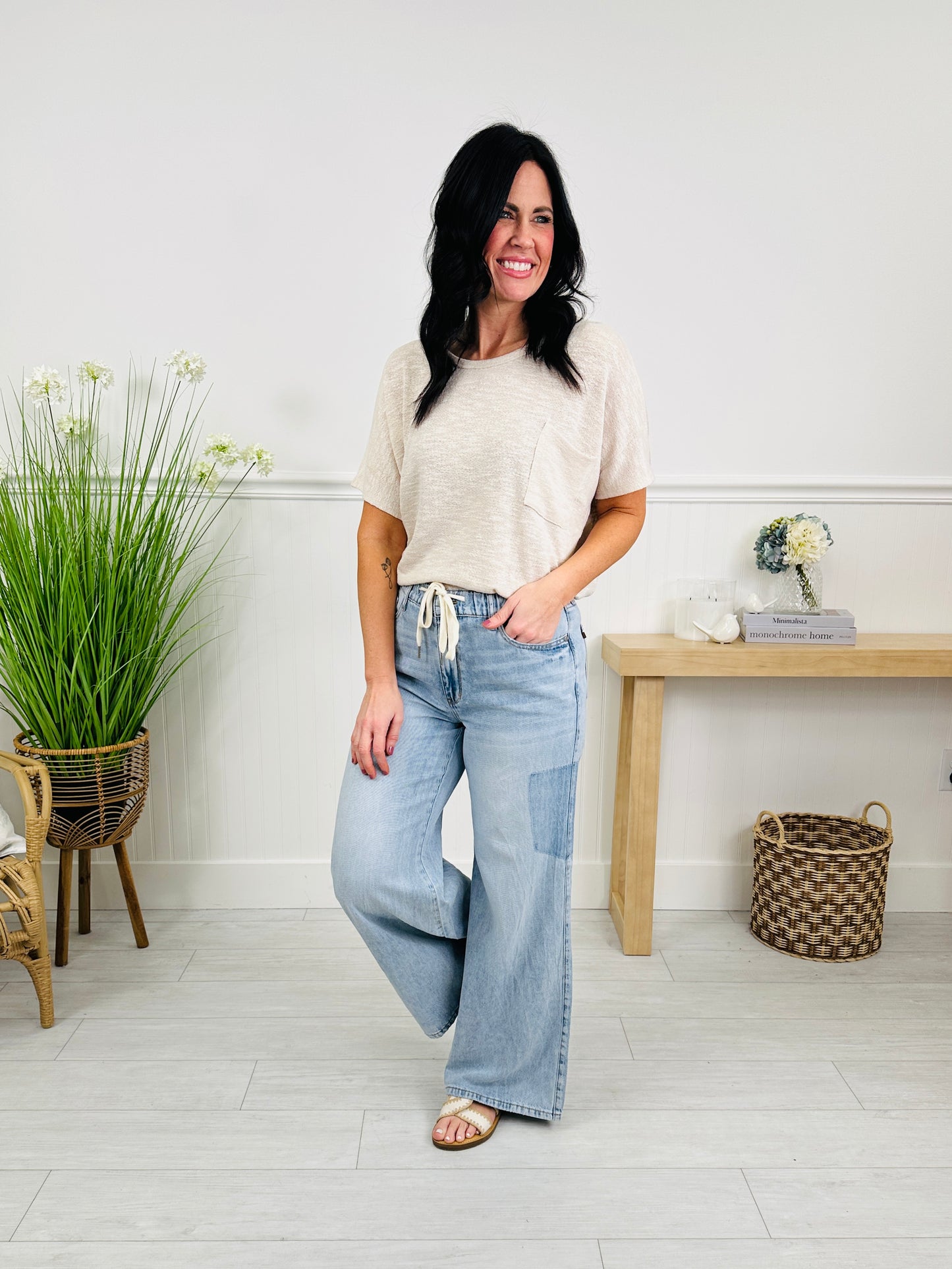 Judy Blue Feeling Fresh Palazzo Jeans