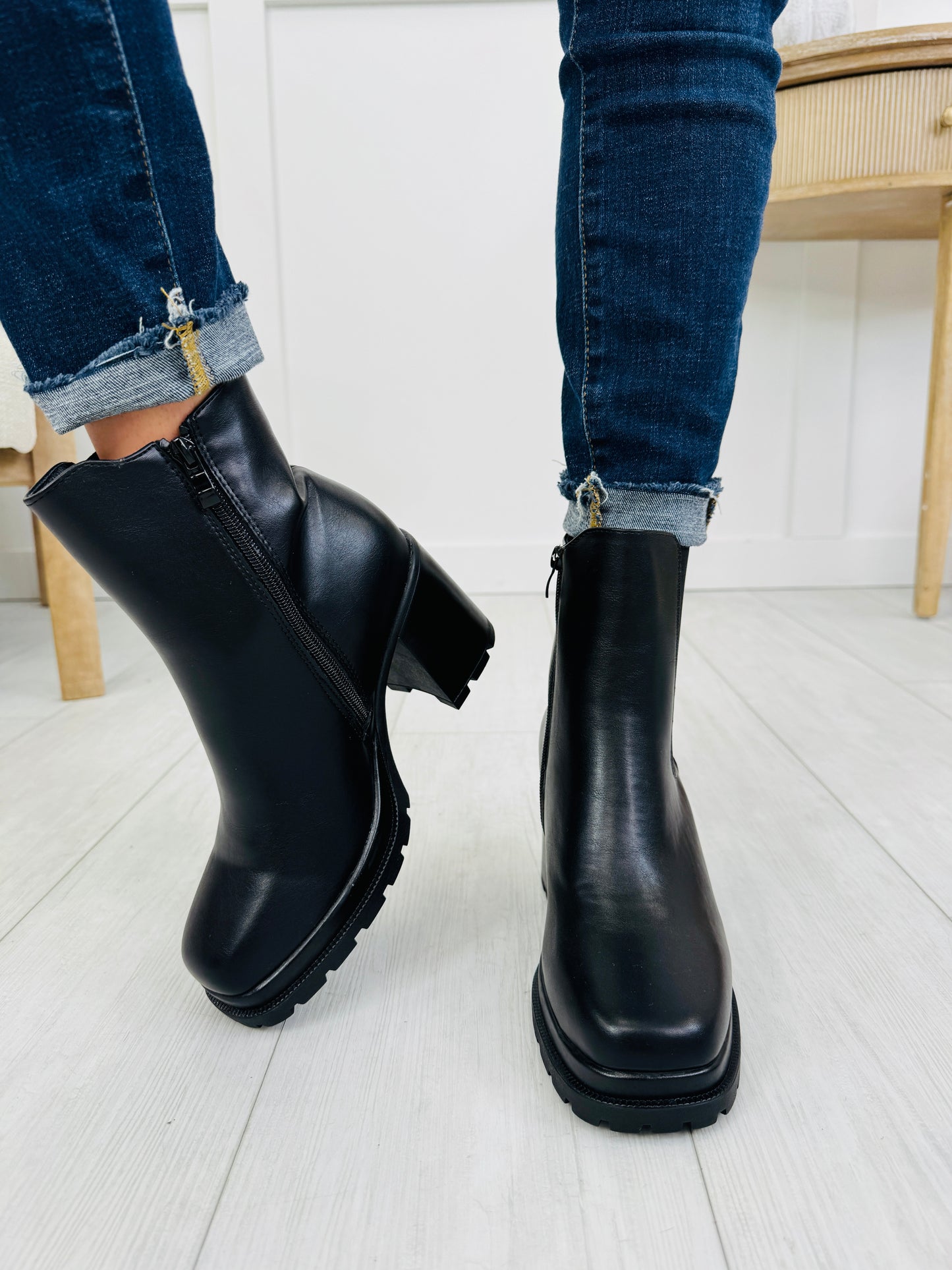 Weekend In The City Bootie In Black