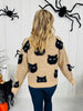 Black Cat Behavior Sweater