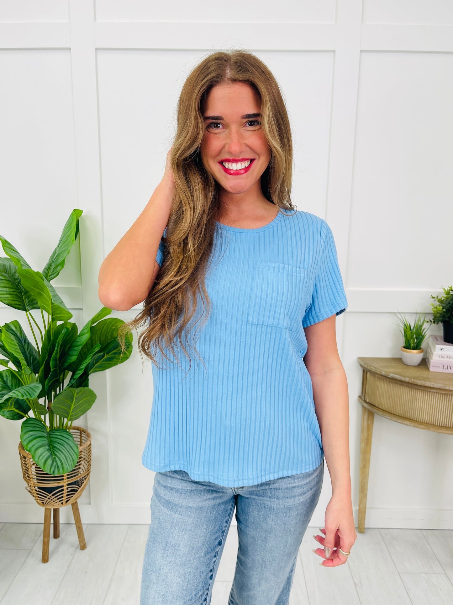 Lines Of Ease Top In Multiple Colors
