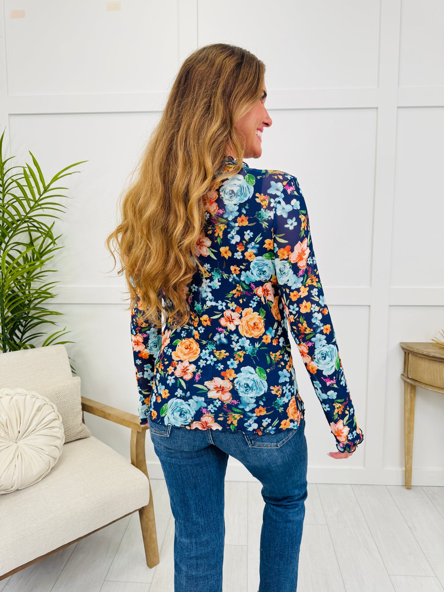 Midnight Meadow Top