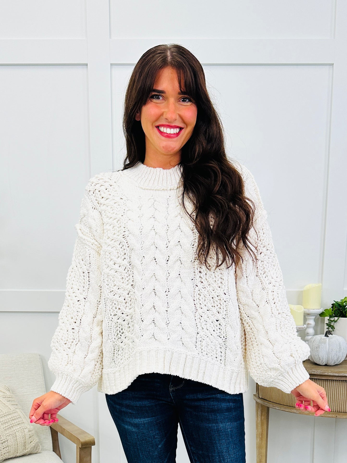 Candlelight Comfort Sweater In Multiple Colors