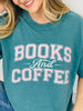 Books And Coffee Graphic Tee