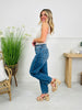 Judy Blue Fresh Curve Barrel Jeans
