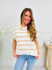 Soft Frame Top In Taupe