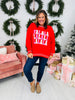 Fa La La Forever Graphic Crewneck Sweatshirt