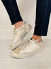 Shimmer Street Sneakers in Bone Snake