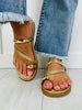 Sunset Society Sandals In Gold