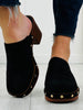 Saddlewood Studded Clog In Black