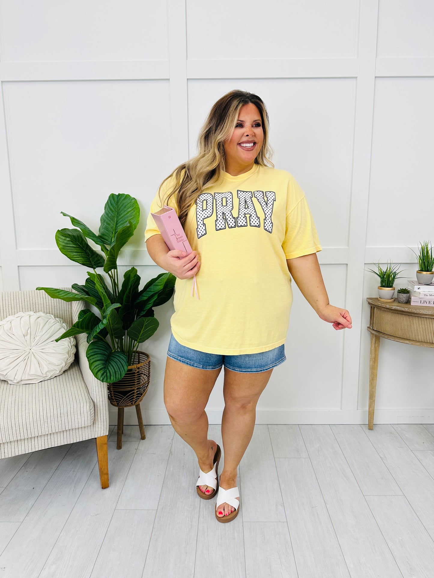 Pray Polkadot Graphic Tee