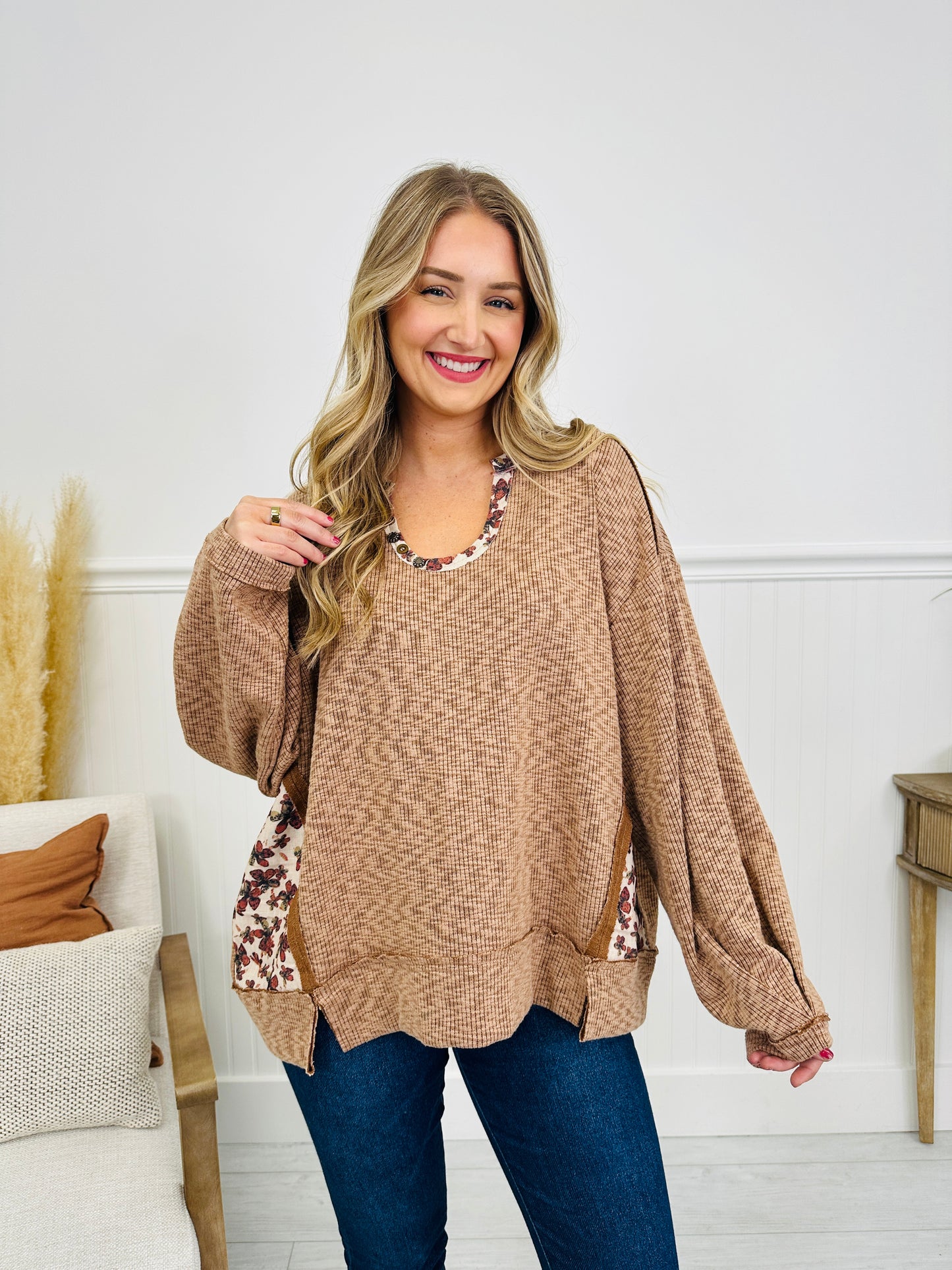 Closer Than Comfort Top in Chocolate