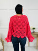 Sunday Romance Top In Apple Red