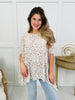 Soft Spoken Leopard Top