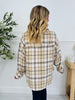 Fireside Favorite Shacket In Cream