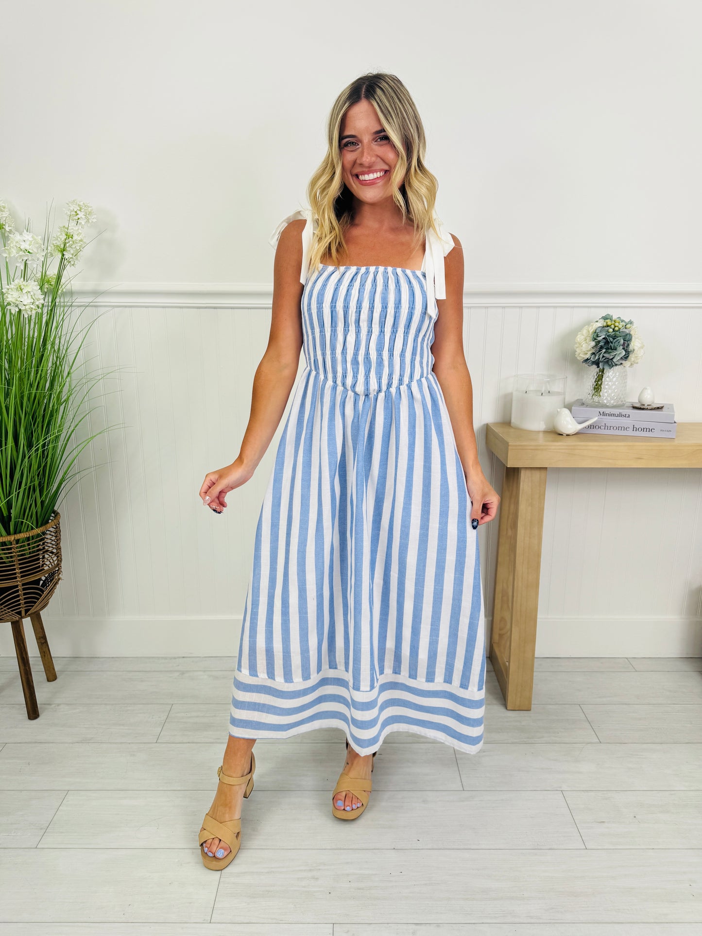 Coastal Charm Maxi Dress In Multiple Colors
