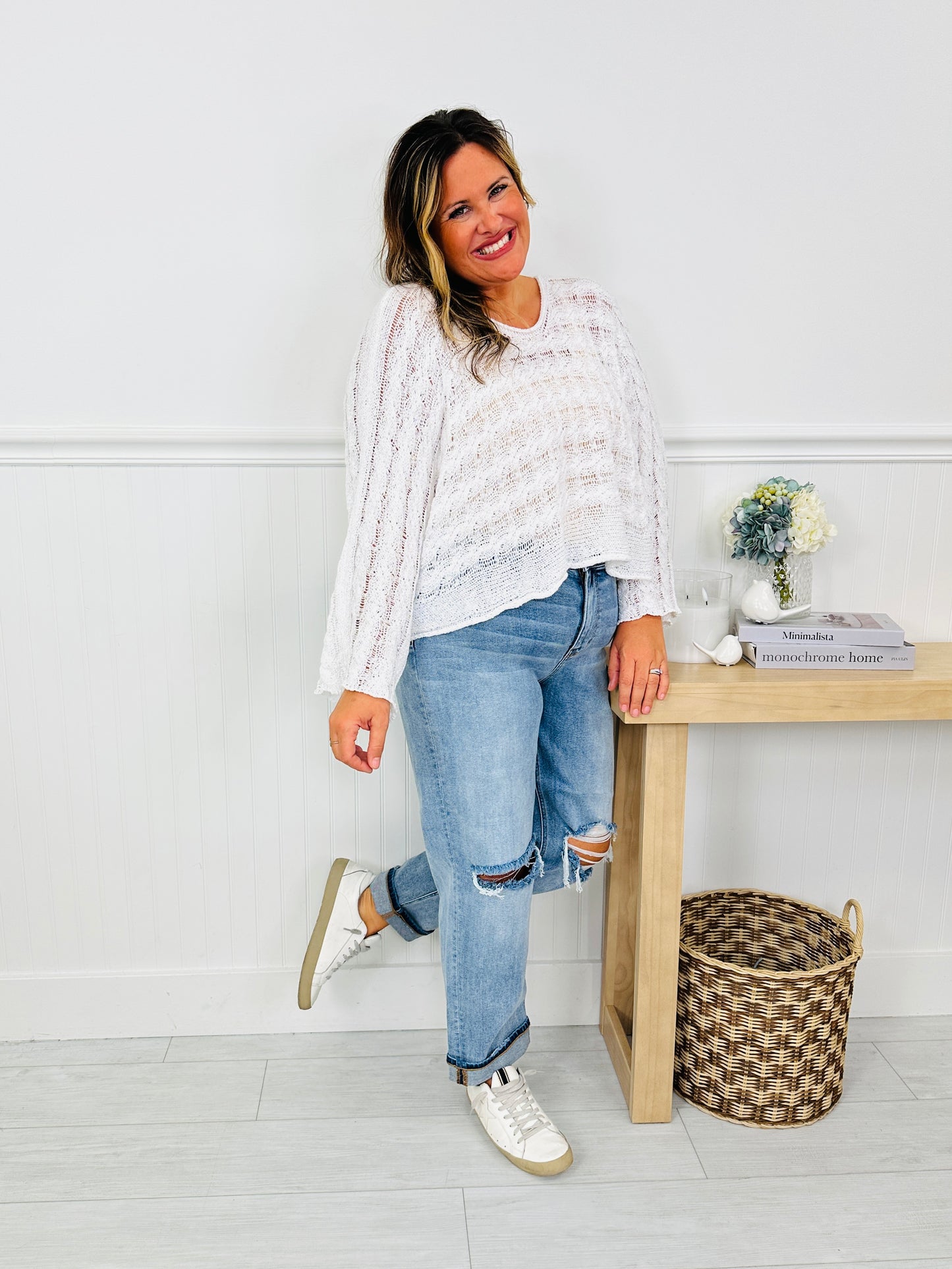 Judy Blue Spring Fling Boyfriend Jeans