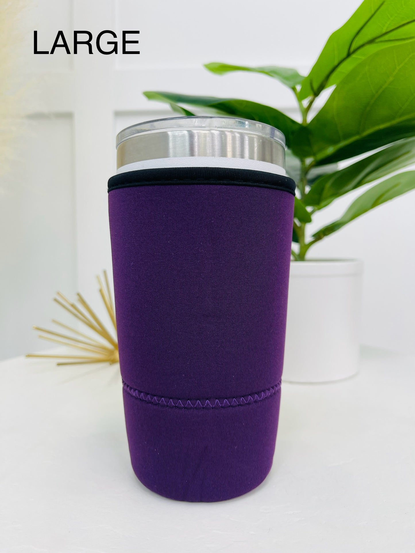 Purple Iced Drink Sleeve- Multiple Sizes!