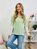A Story in Every Seam Top In Sage
