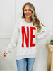 Nebraska Reversible NE Graphic Crewneck Sweatshirt