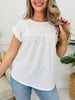Garden Muse Top in White