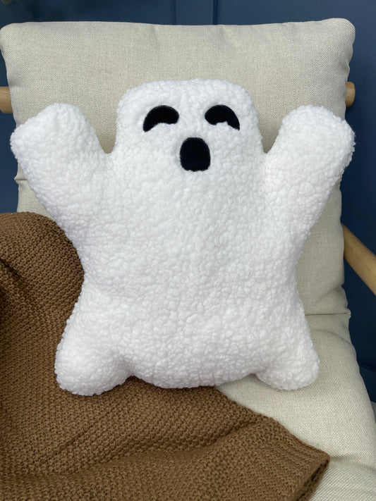 Sherpa Ghost Pillow