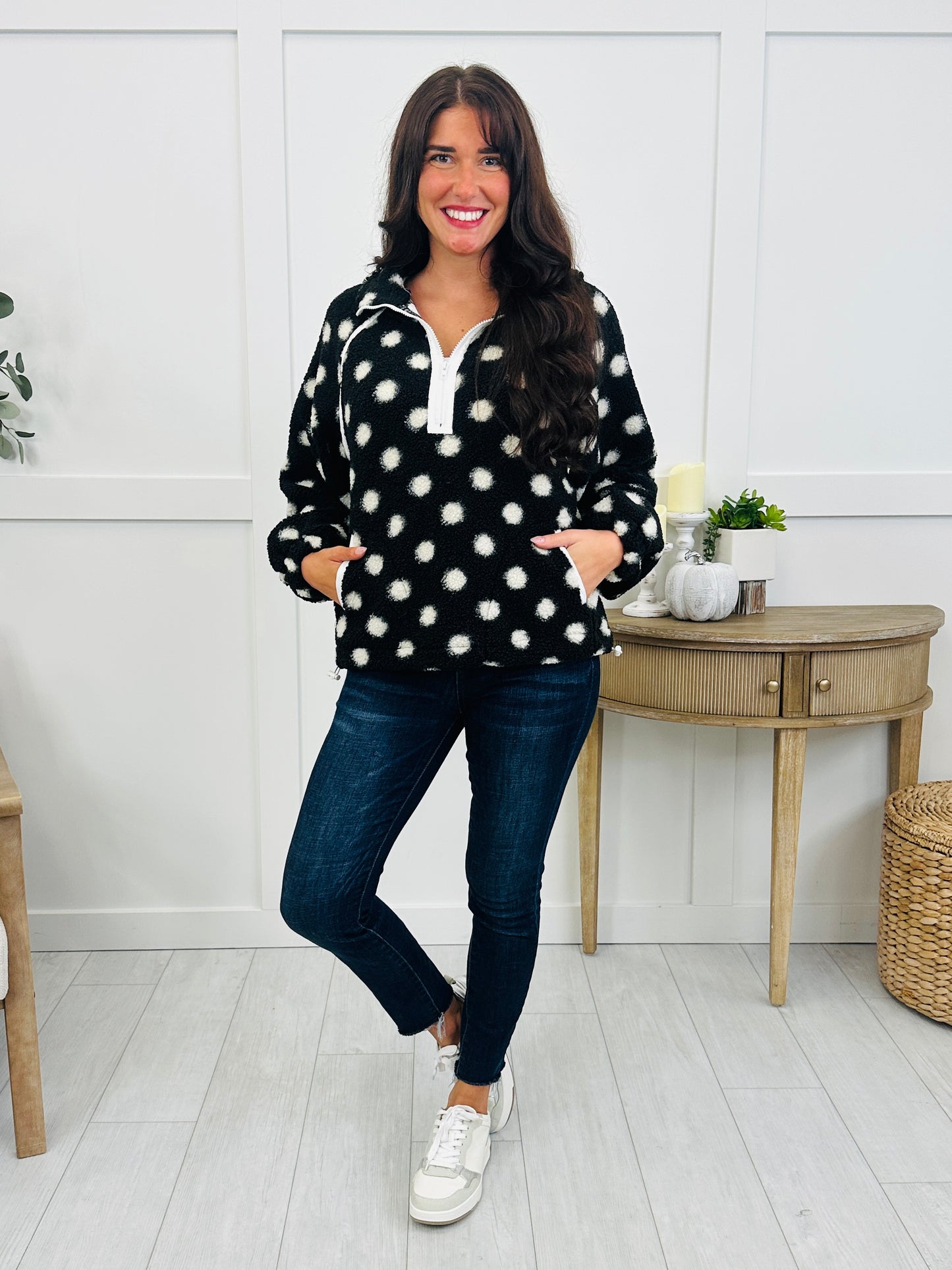 Spotted Cozy Sweatshirt