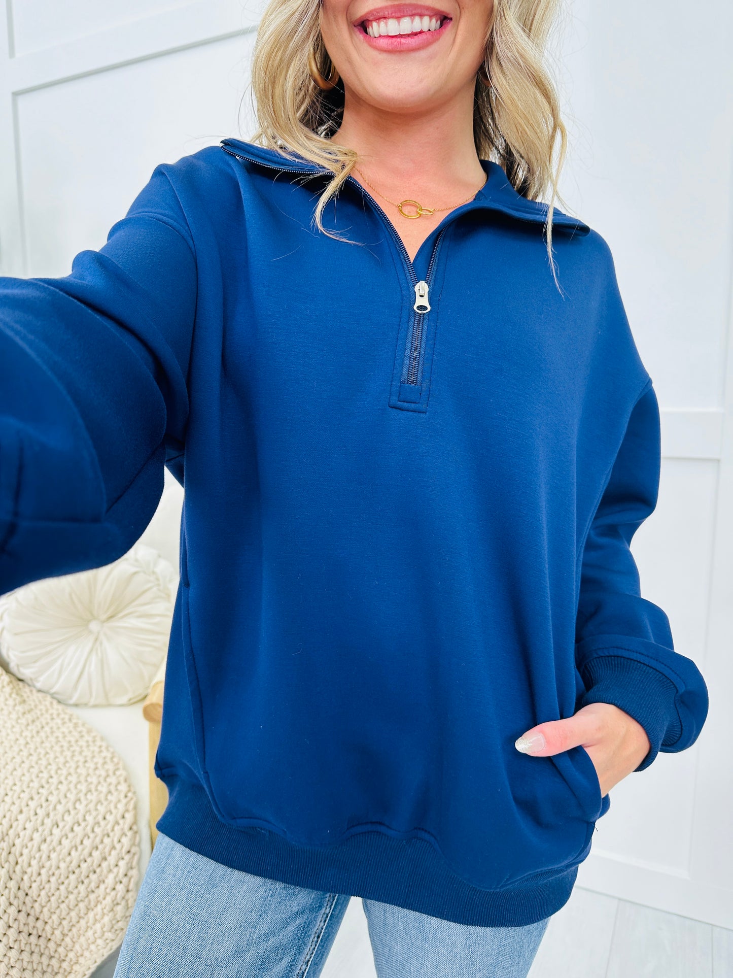 REG/CURVY MOCO Exclusive Super Scuba Pullover In New Fall Colors!