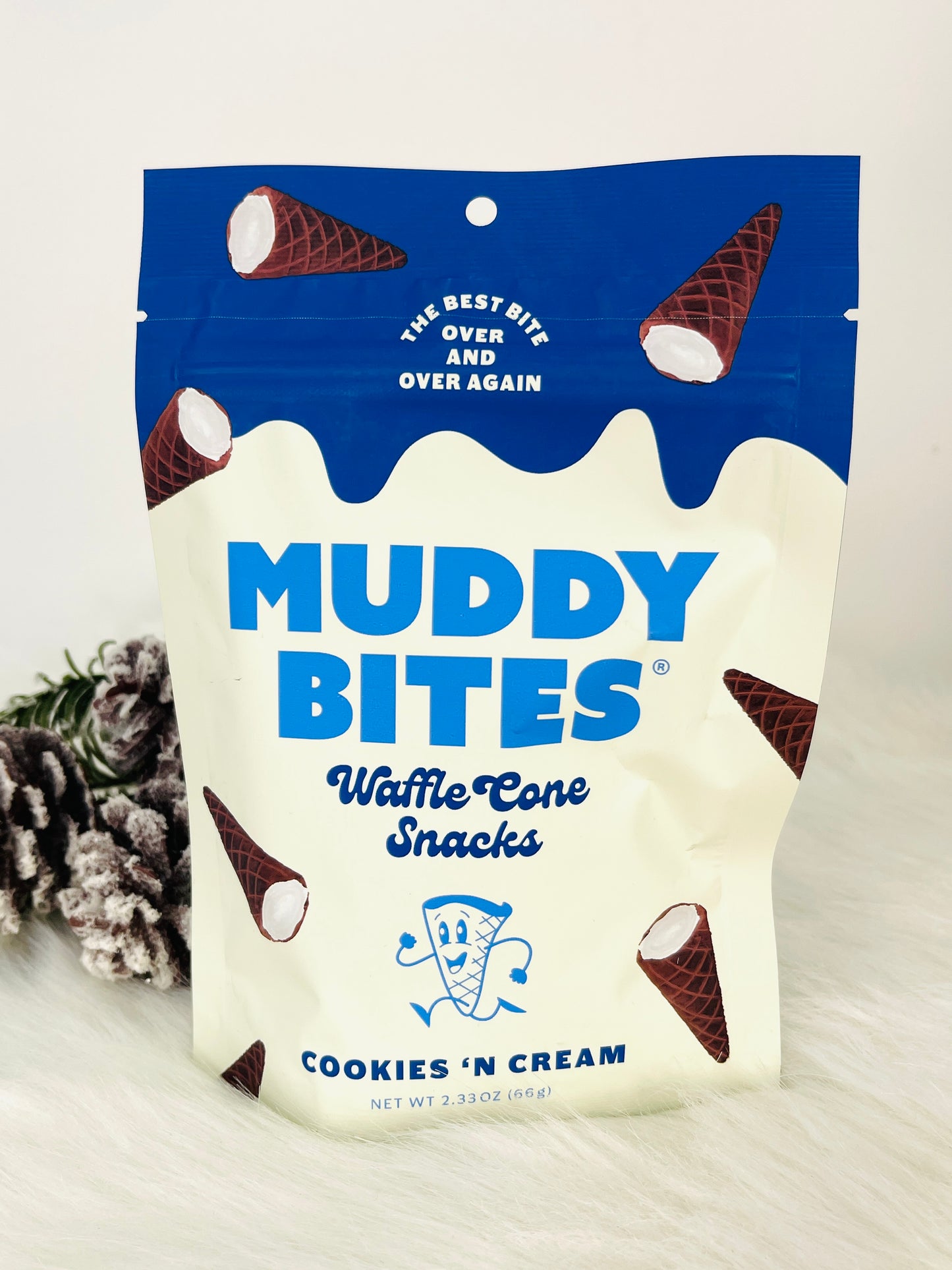 Muddy Bites Waffle Cone Snacks- Multiple Flavors!