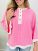 Soft Sky Top In Pink