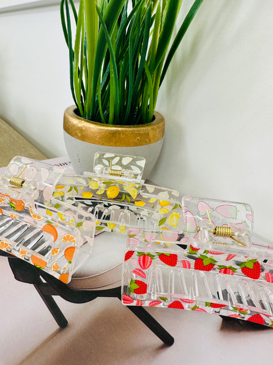 Fresh Picked Claw Clip In Multiple Colors