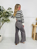 Into The Grey Tummy Control Wide Leg Jeans In Multiple Inseams