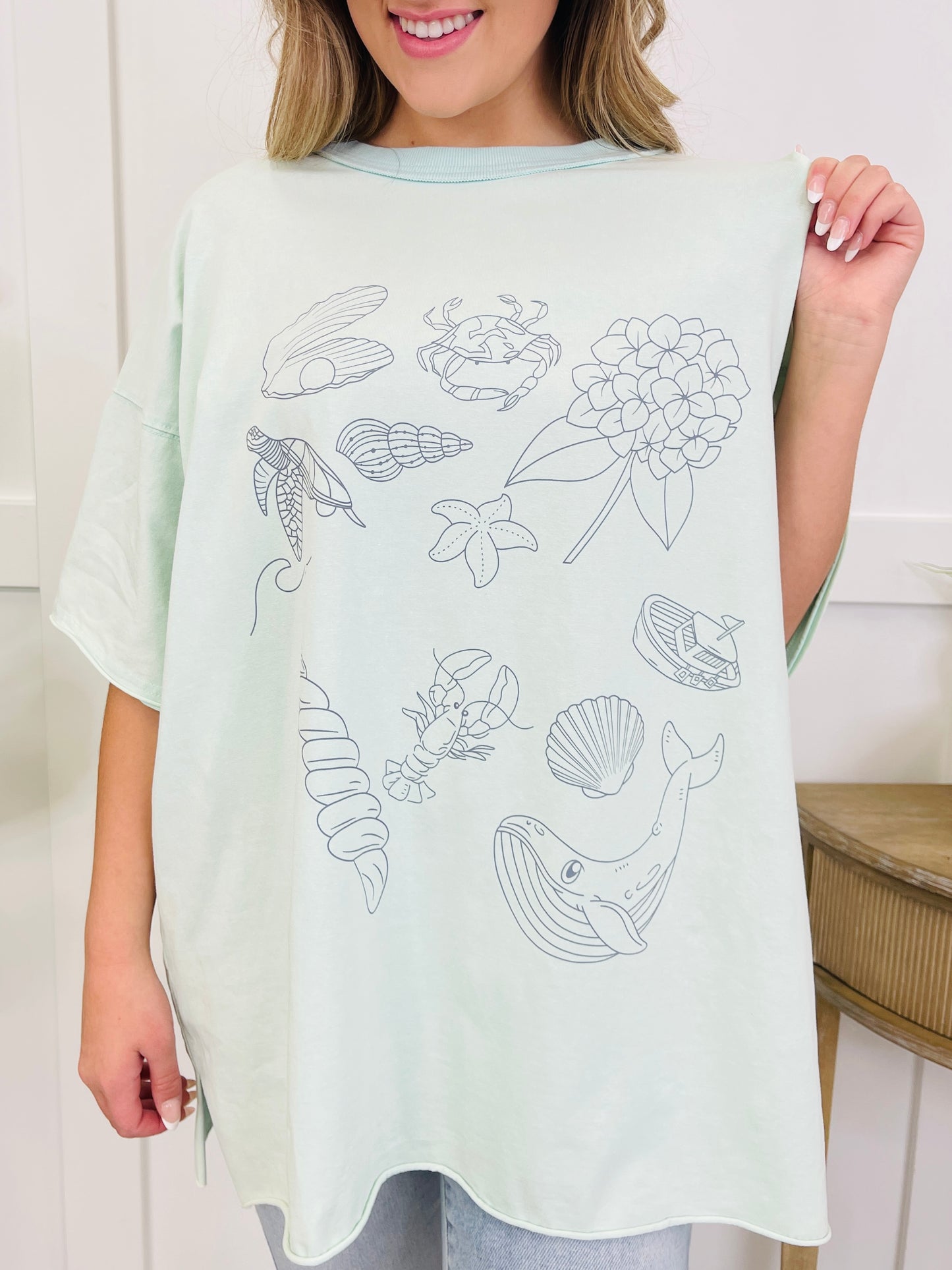 Sketches By The Sea Top