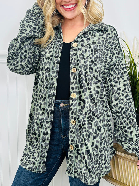 Wild At Heart Shacket- Multiple Colors!