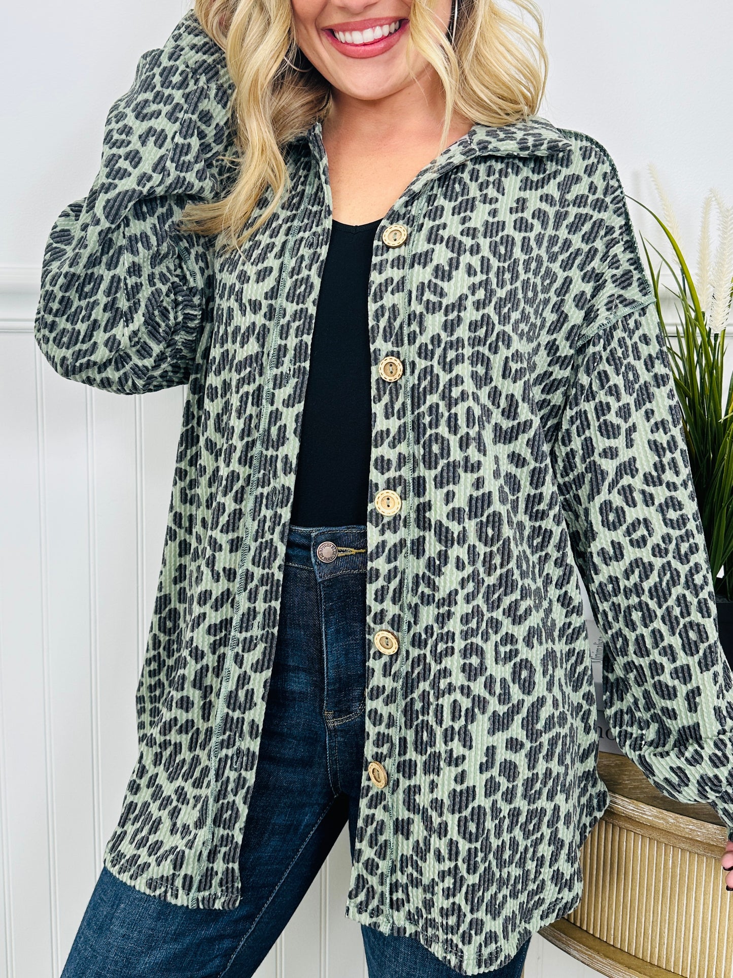 Wild At Heart Shacket- Multiple Colors!