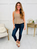 The Simply Chic Tank Top In Taupe