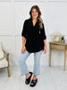 Floral Feelings Top In Black