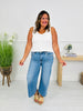 Judy Blue Keep It Simple Ankle Wide Jeans