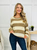 Stay In Stride Sweater in Khaki