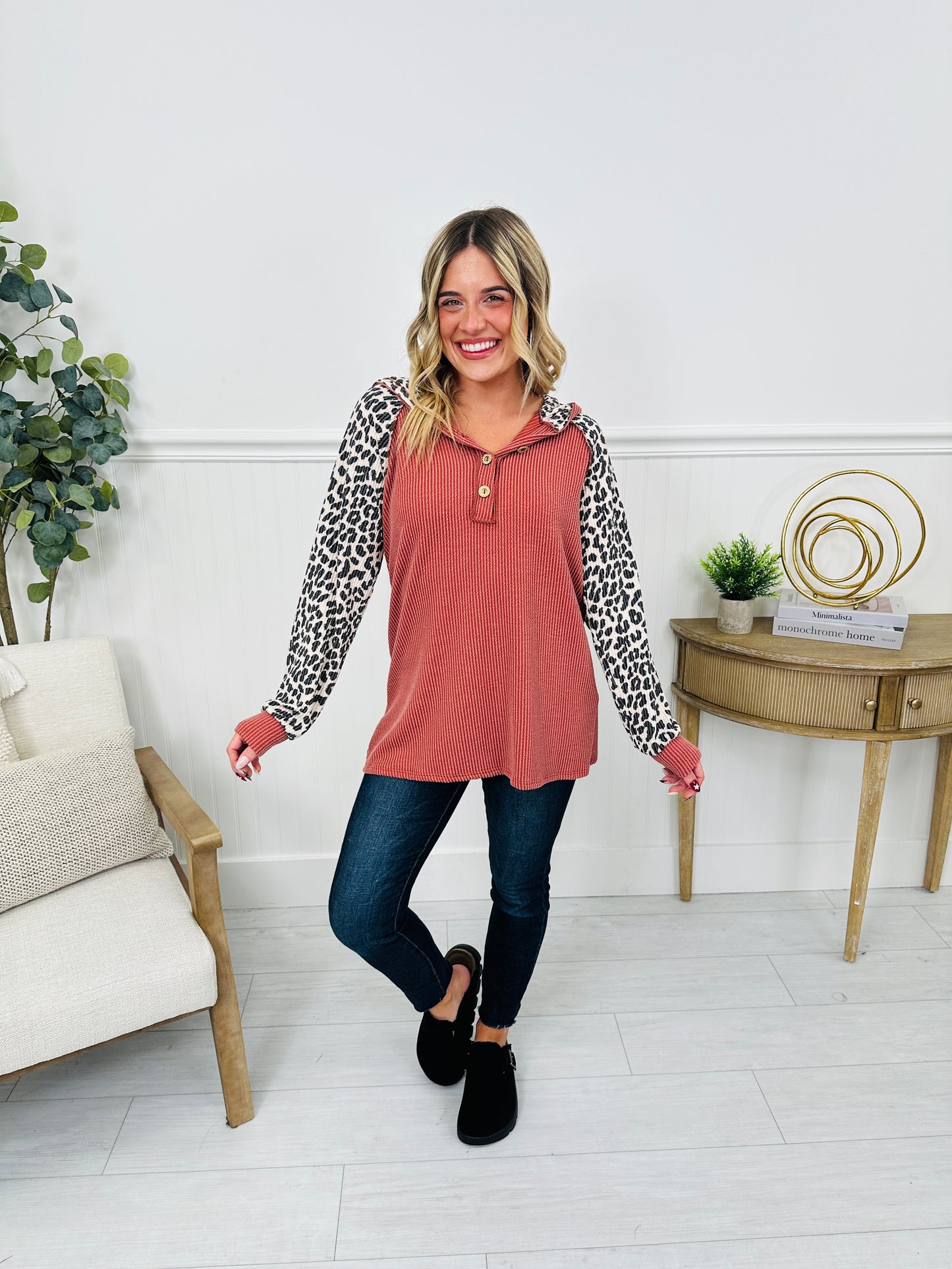 Simply Spotted Hoodie- Multiple Colors!