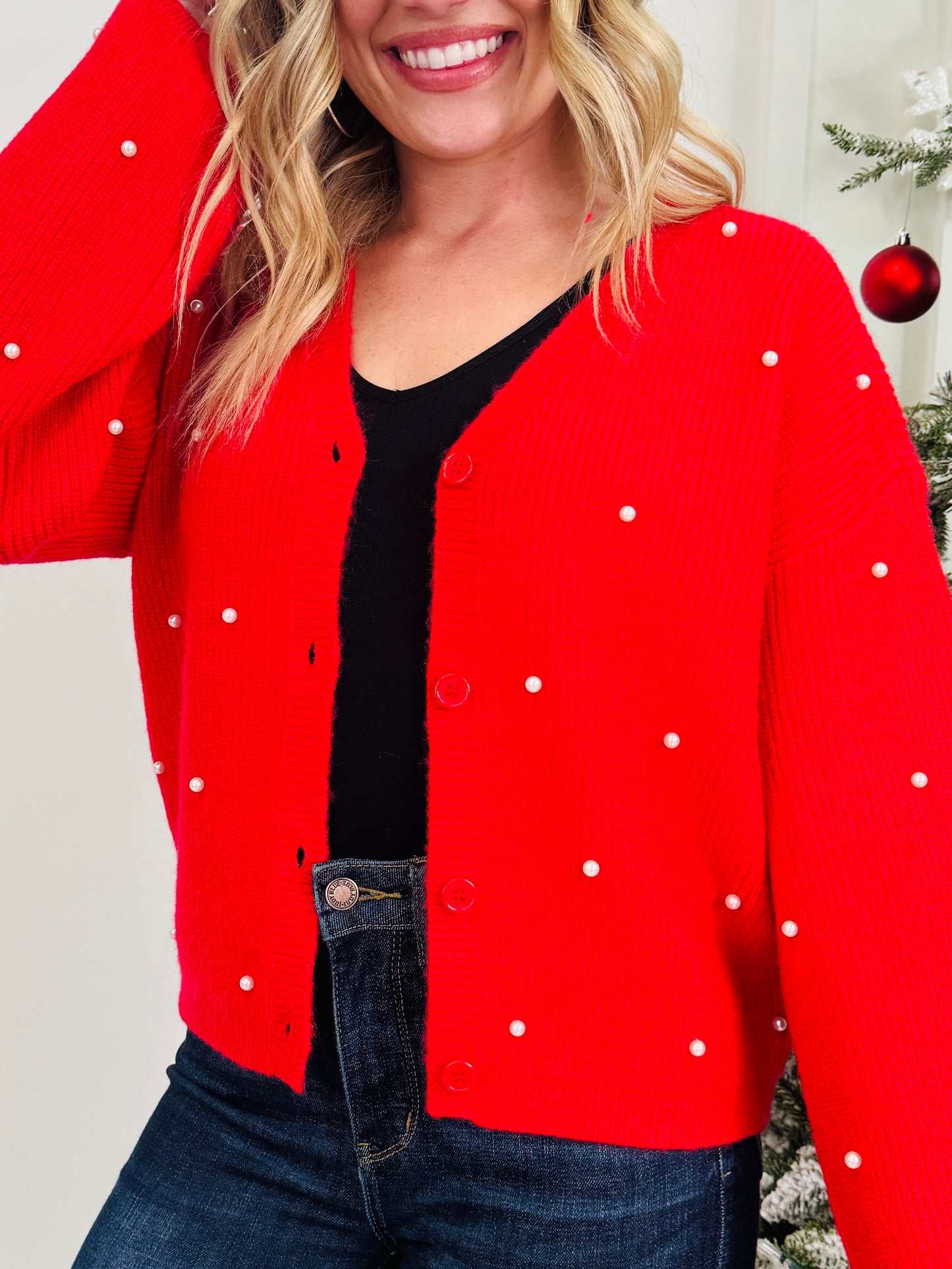 Pretty in Pearls Cardigan in Multiple Colors