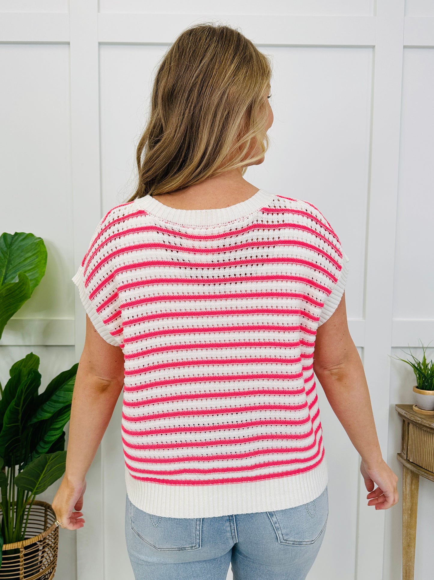 The Everyday Riviera Top In Taffy Pink