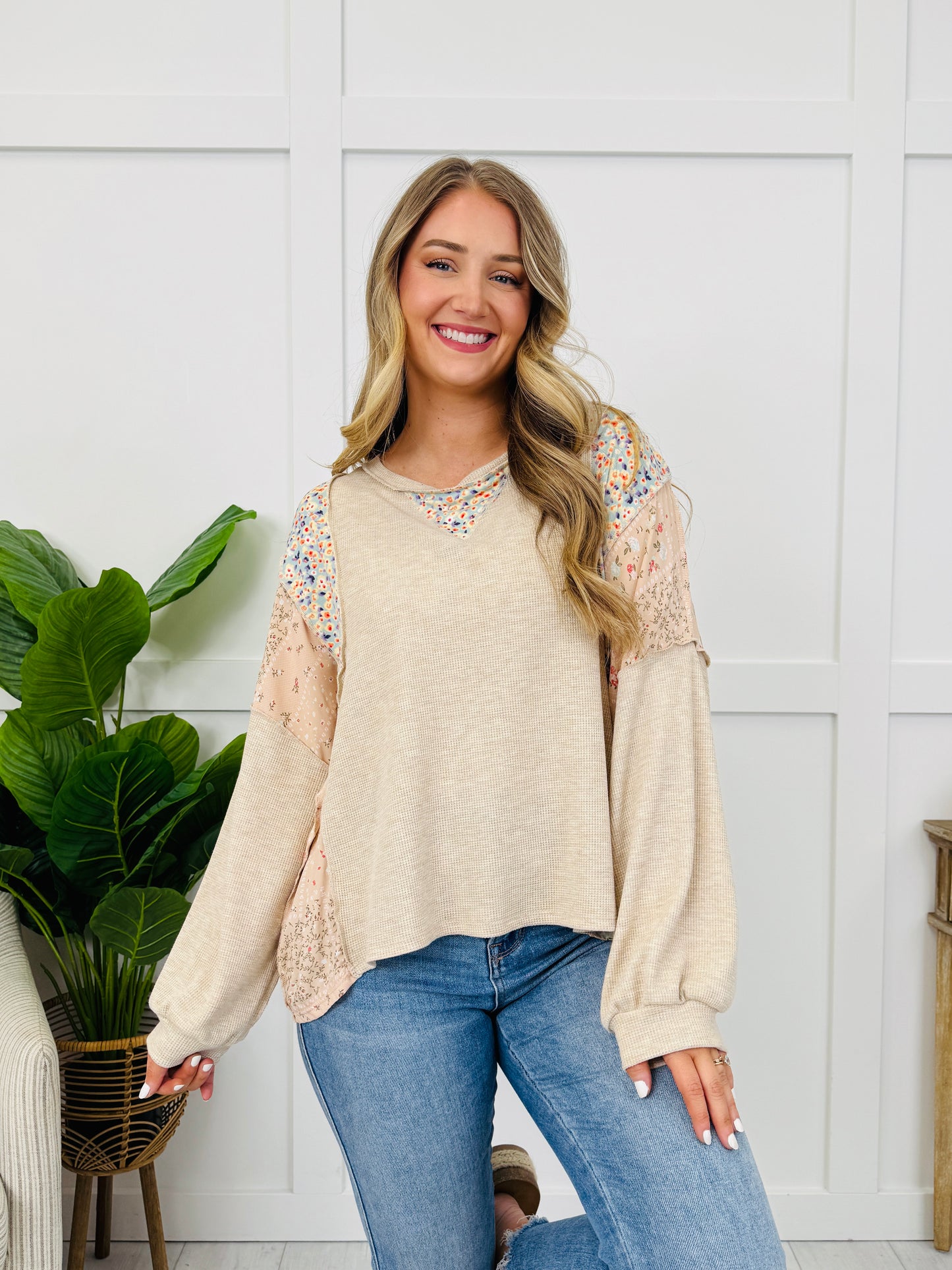 Sandy Petals Top