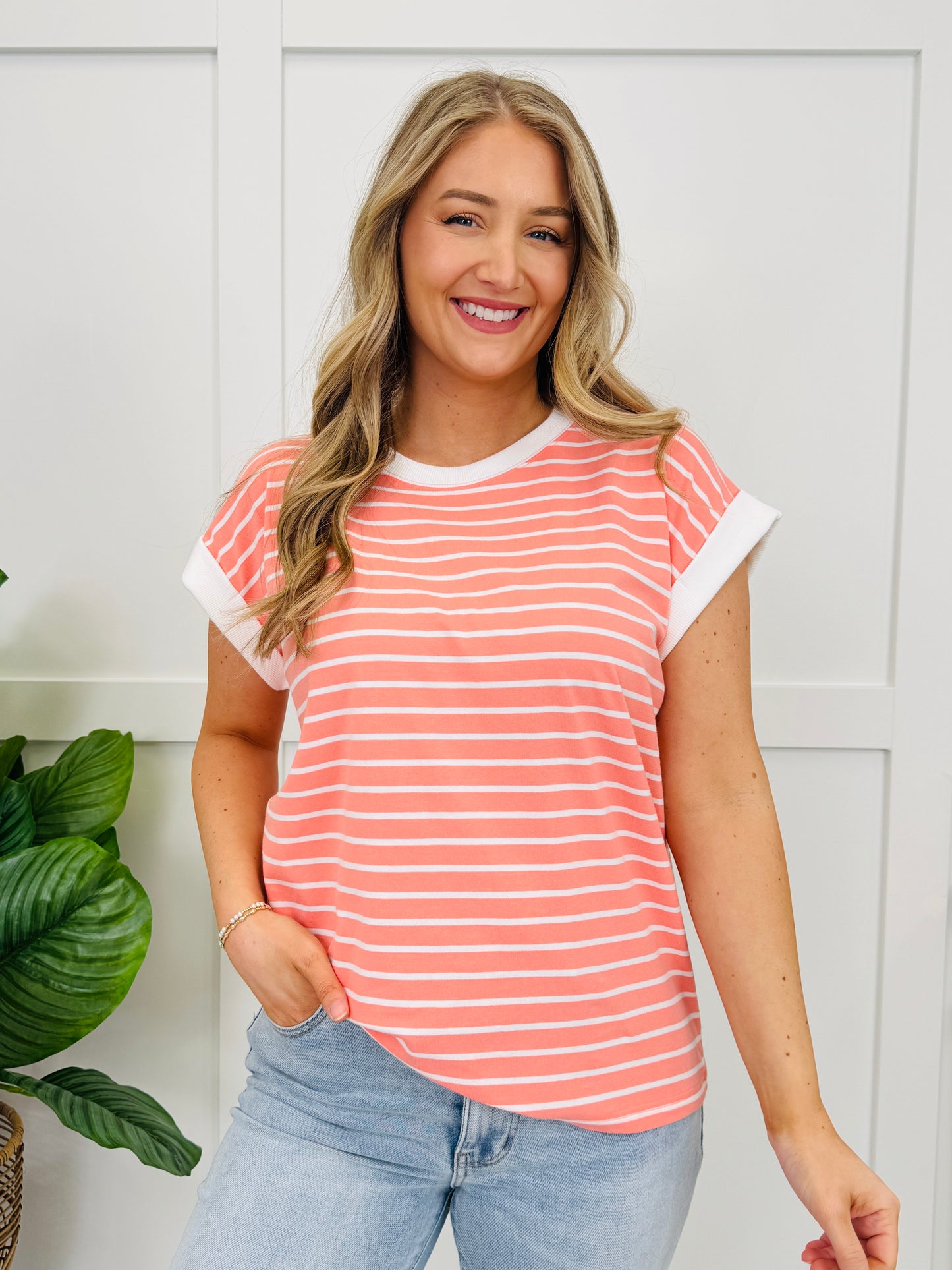 Staying In Line Top In Multiple Colors